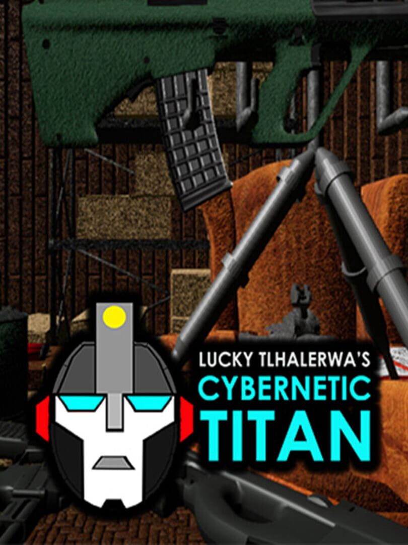 Copertina di Lucky Tlhalerwa's Cybernetic Titan
