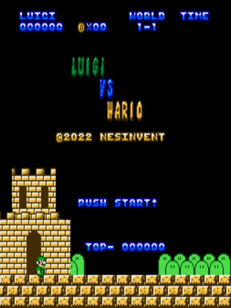 Luigi vs. Wario 커버