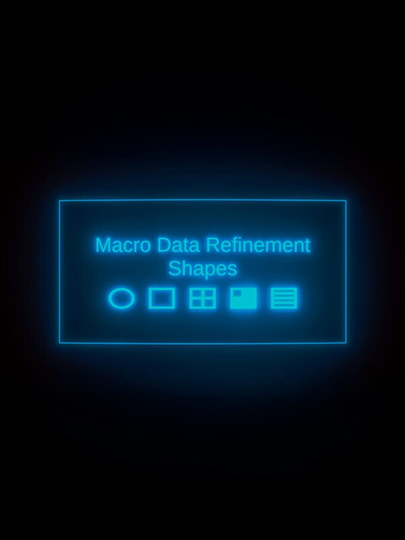 Couverture de Macro Data Refinement Simulator: Shapes