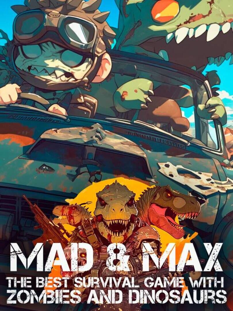 Capa de Mad & Max: The Best Survival Game with Zombies and Dinosaurs