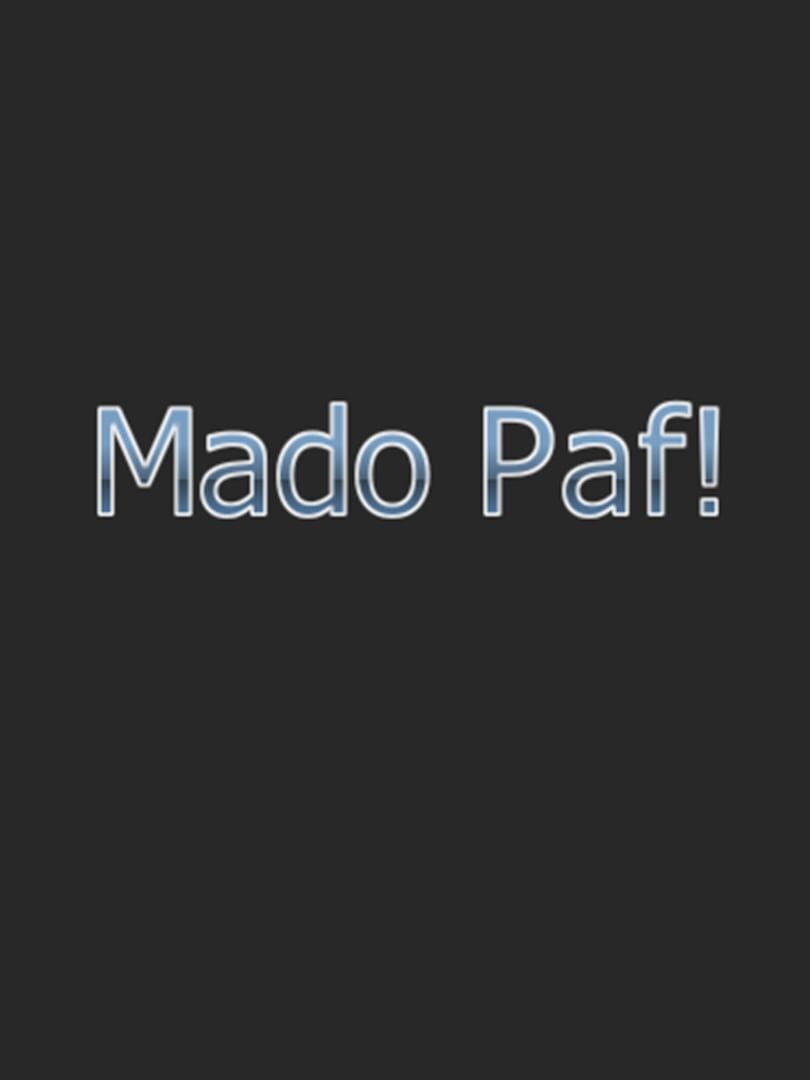 Capa de Mado Paf!