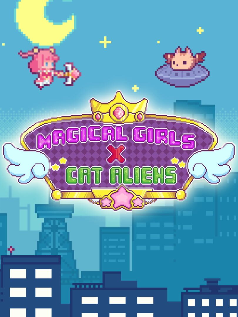 Magical Girls vs. Cat Aliens Cover