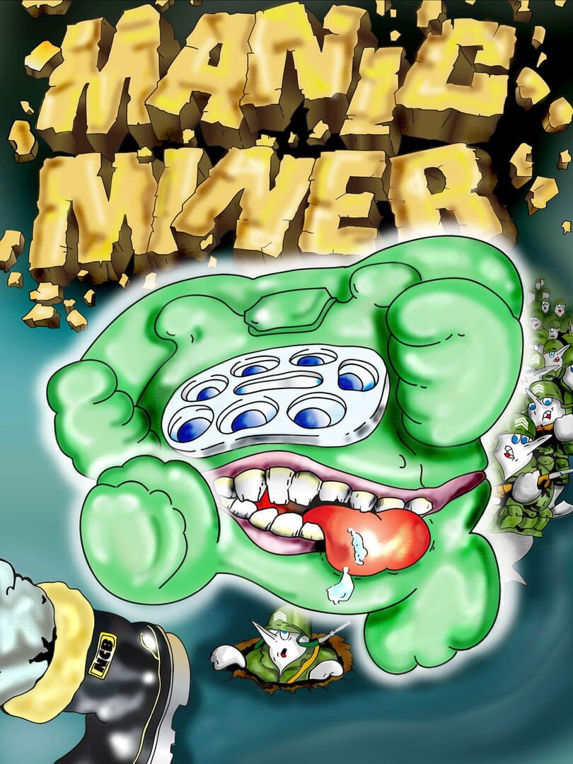 Copertina di Manic Miner