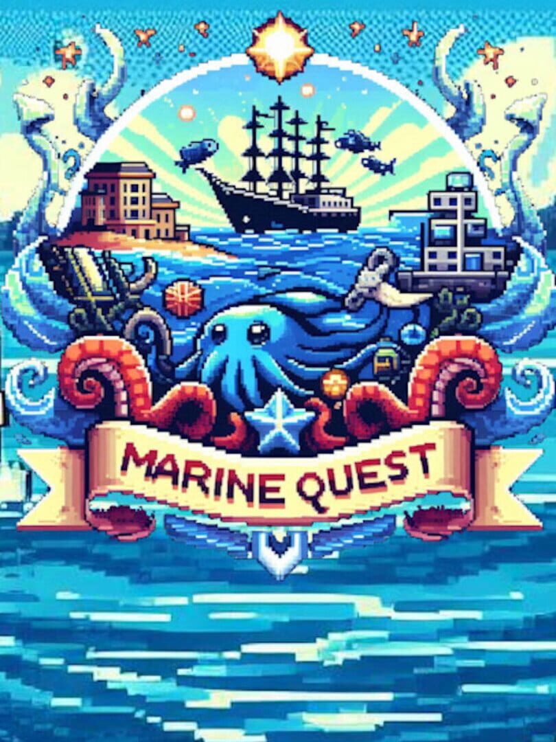 Couverture de Marine Quest