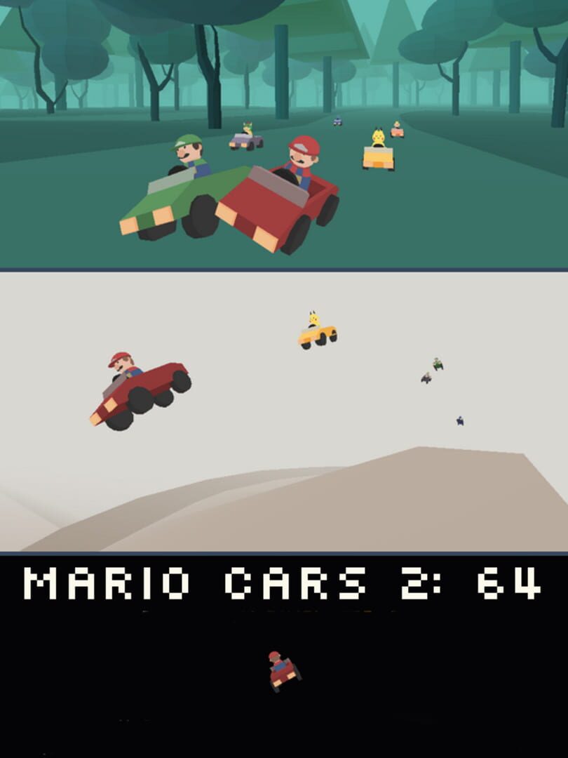 Mario Cars 2: 64 Kapağı