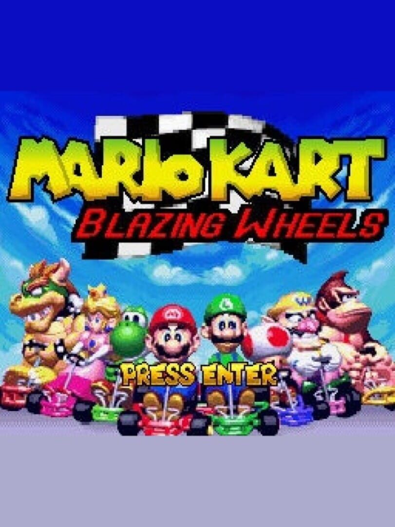 Couverture de Mario Kart: Blazing Wheels