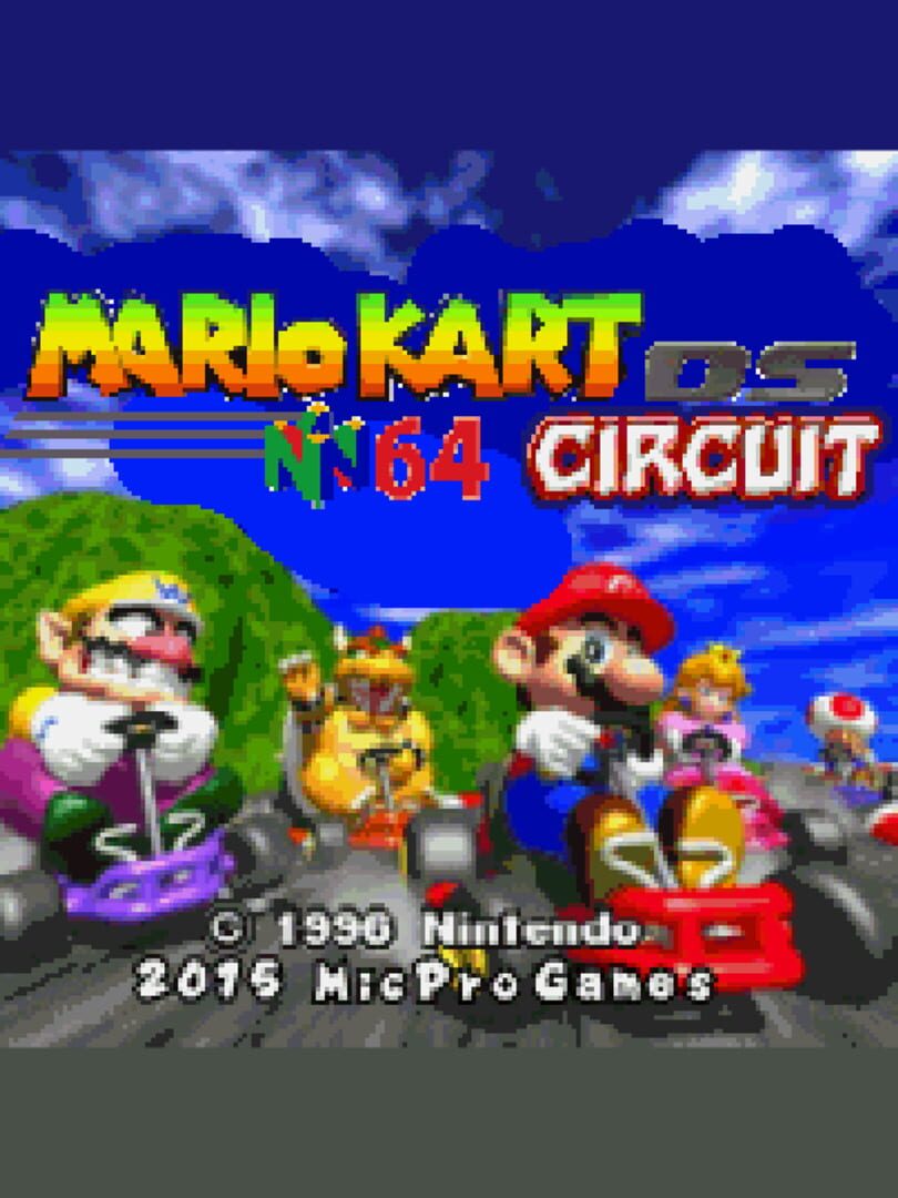 Portada de Mario Kart DS N64 Circuit