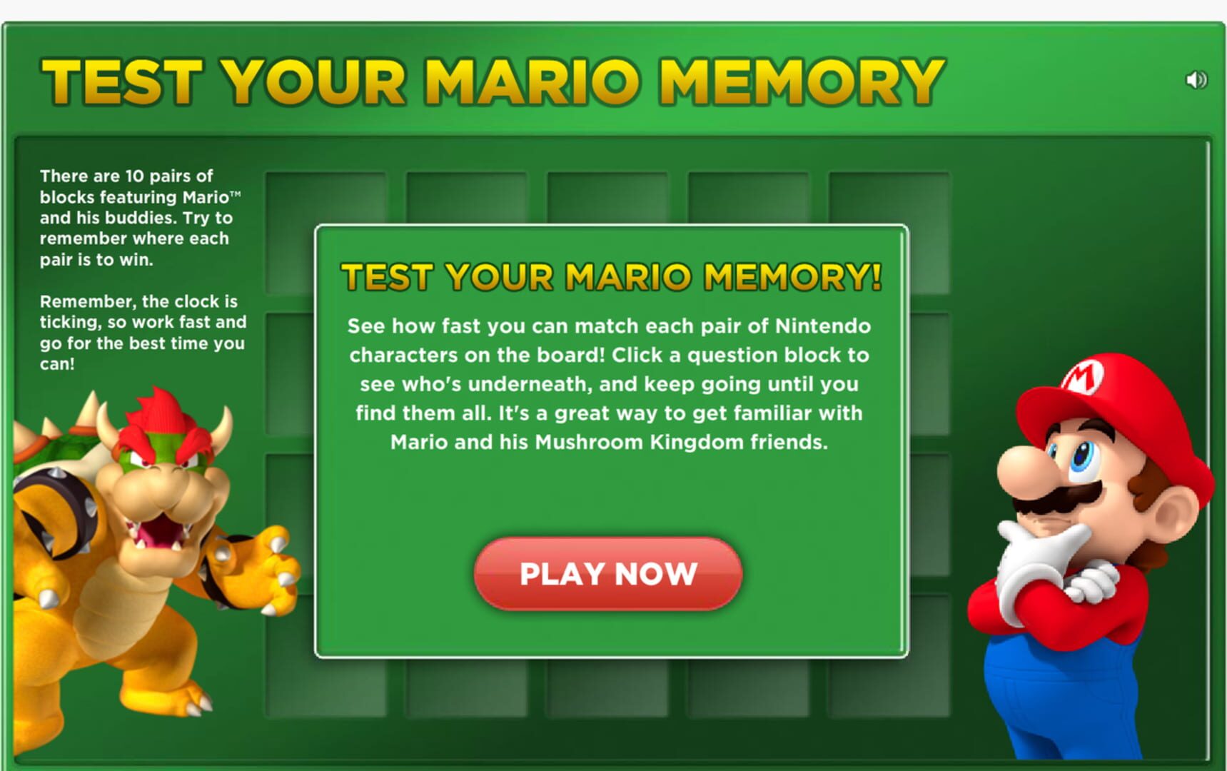 Mario Memory Cover