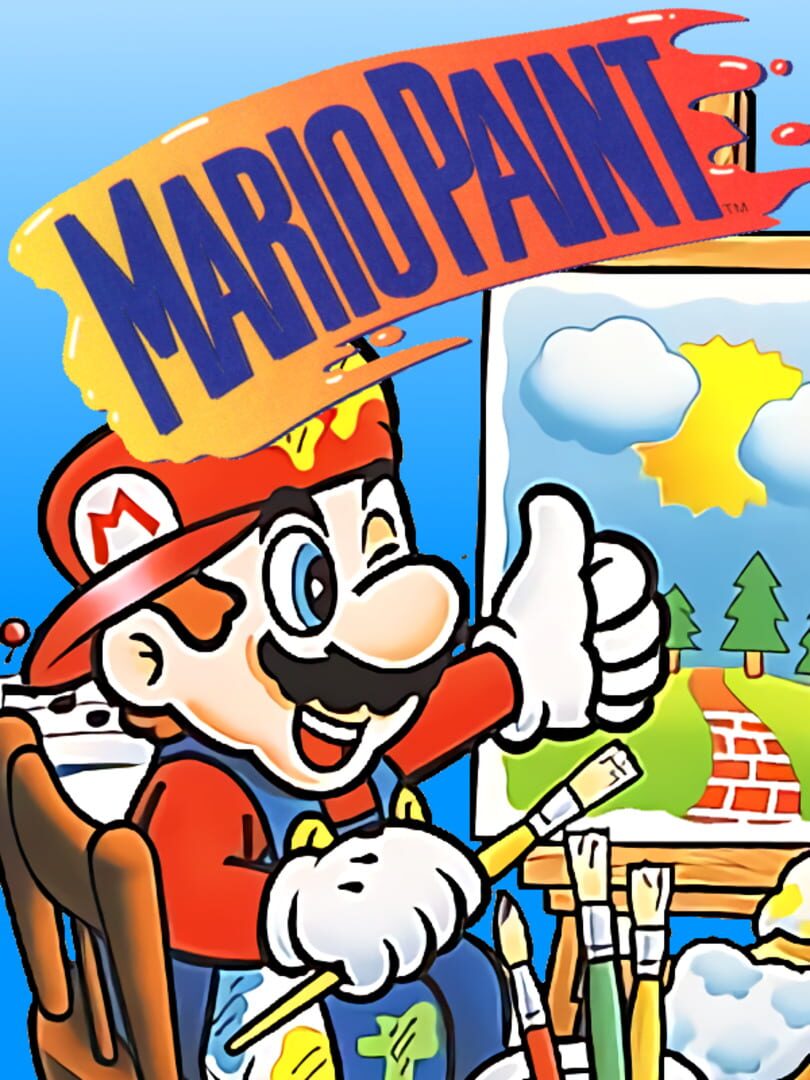 Mario Paint カバー