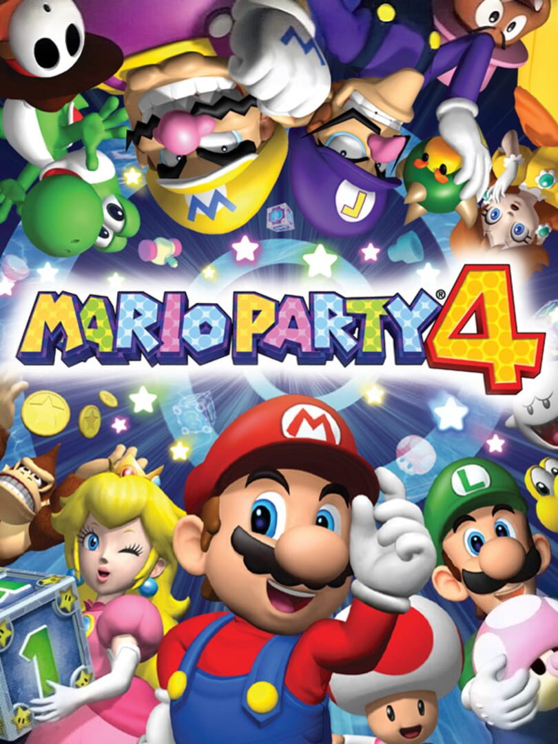 Capa de Mario Party 4