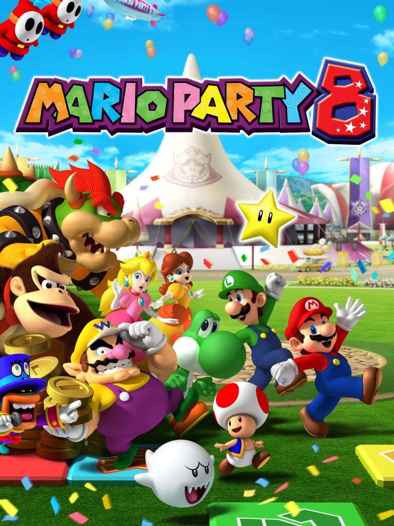 Portada de Mario Party 8