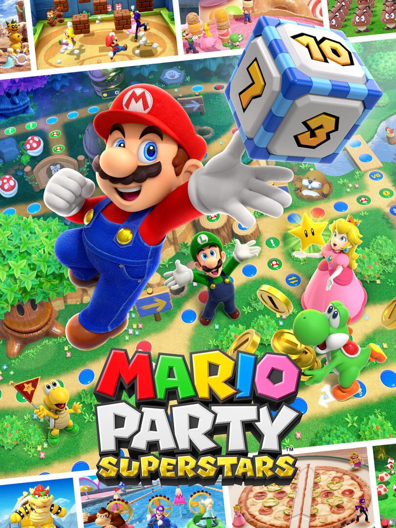 Mario Party Superstars Kapağı