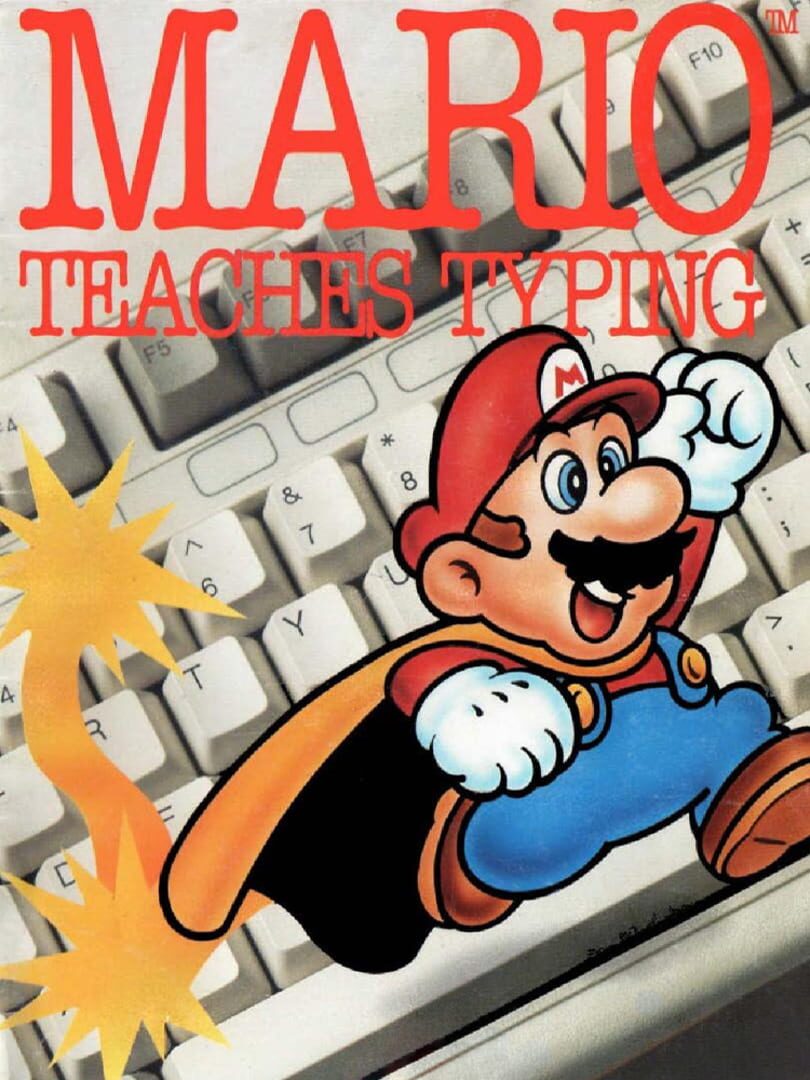 Mario Teaches Typing カバー