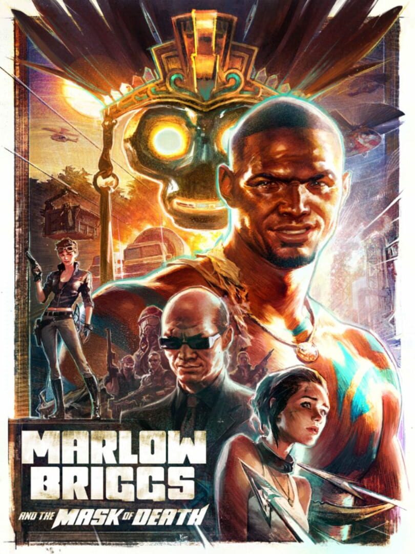 Marlow Briggs and the Mask of Death Cover