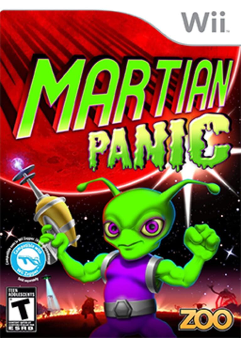 Couverture de Martian Panic