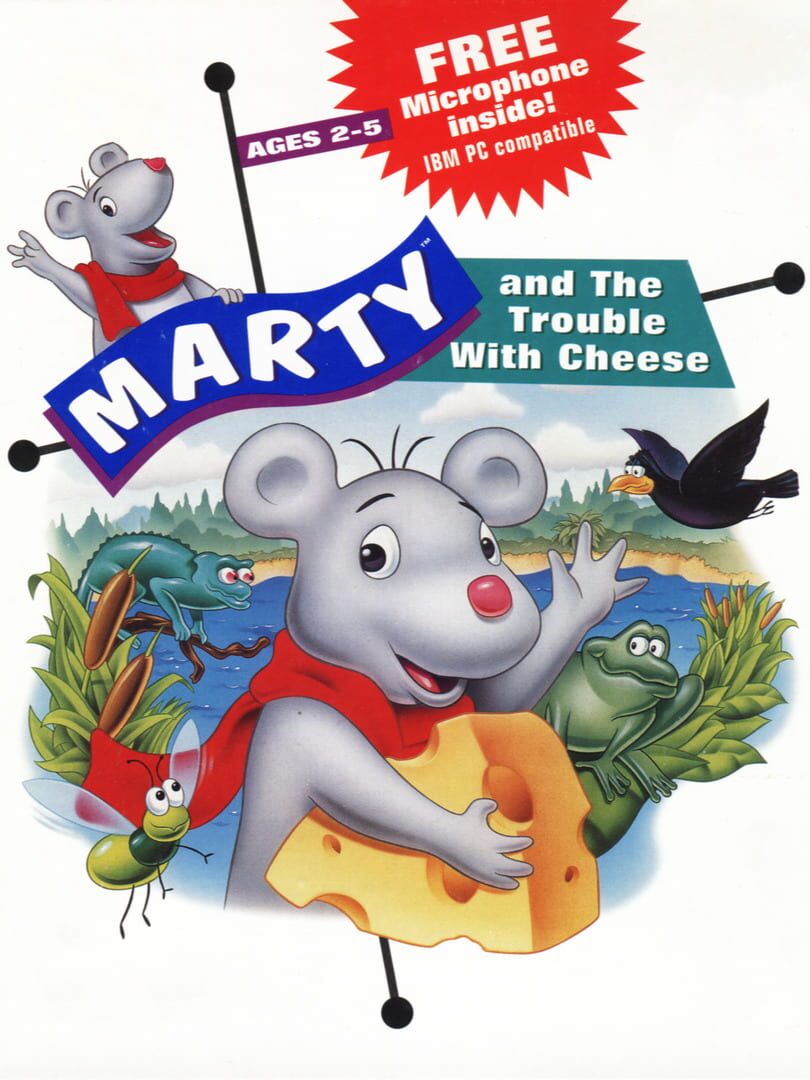 Copertina di Marty and the Trouble with Cheese