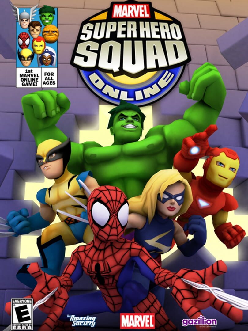 Couverture de Marvel Super Hero Squad Online