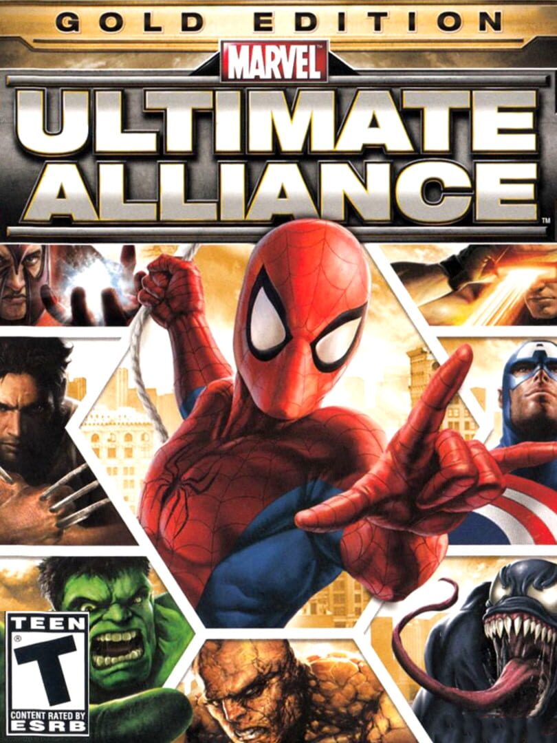 Couverture de Marvel Ultimate Alliance Gold