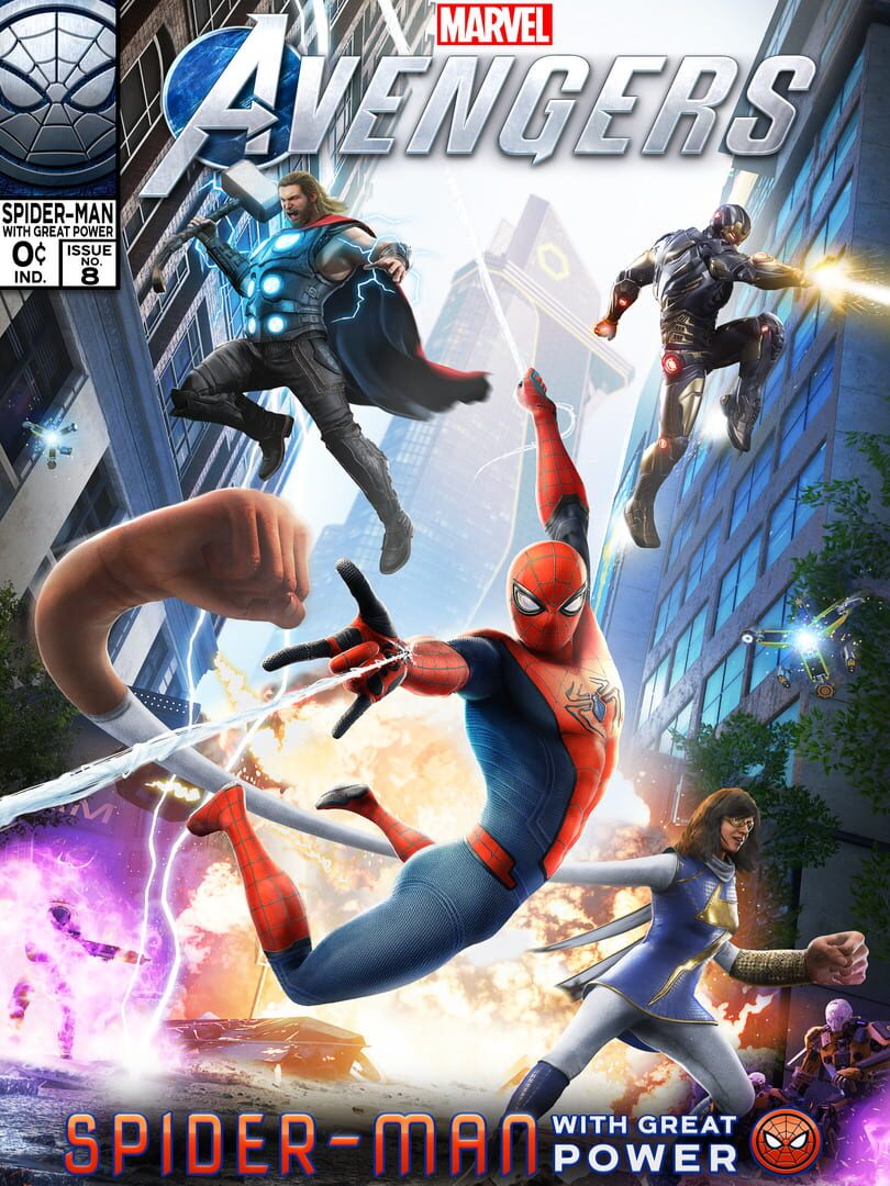 Marvel's Avengers: Spider-Man - With Great Power カバー