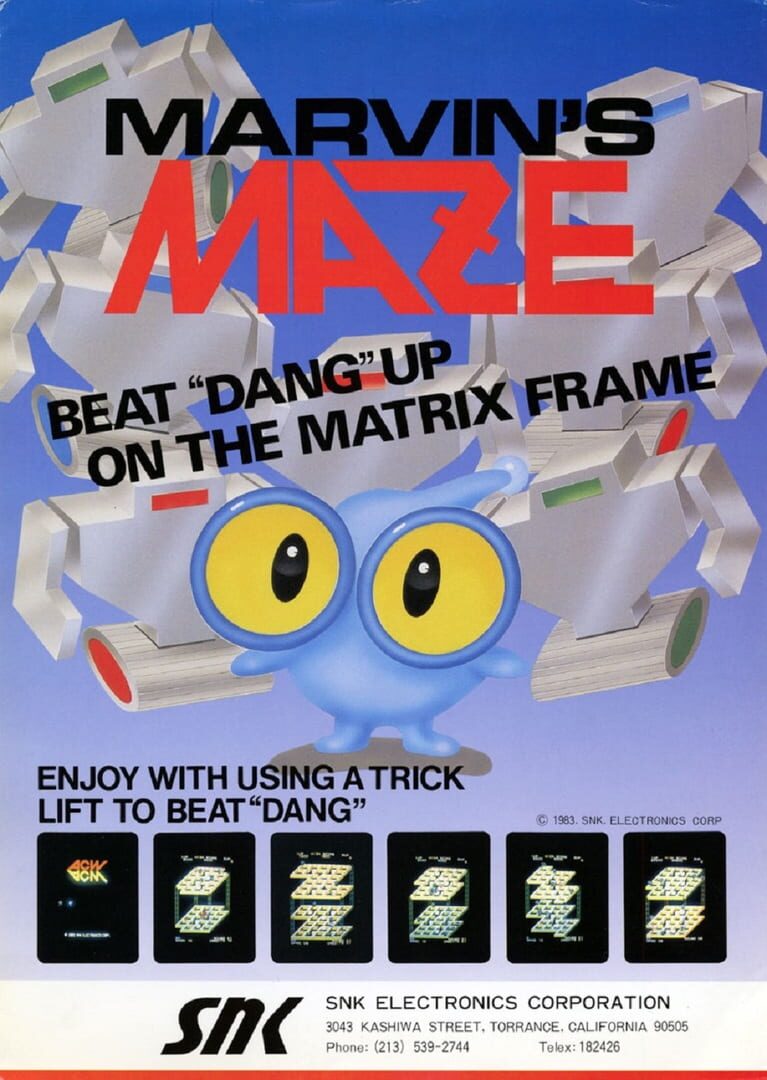 Portada de Marvin's Maze