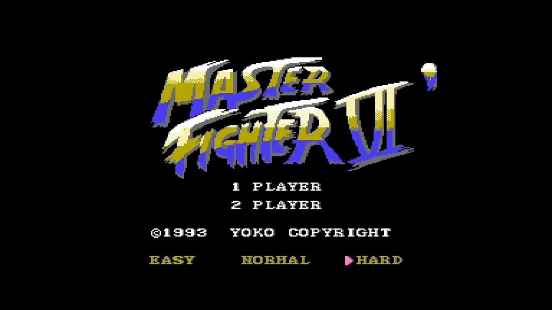 Couverture de Master Fighter VI'