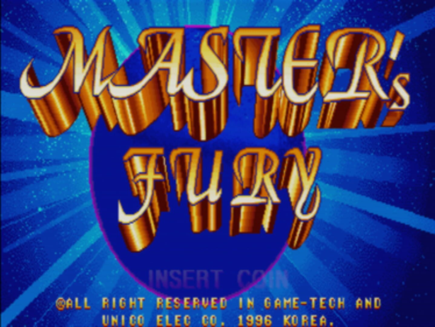 Couverture de Master's Fury