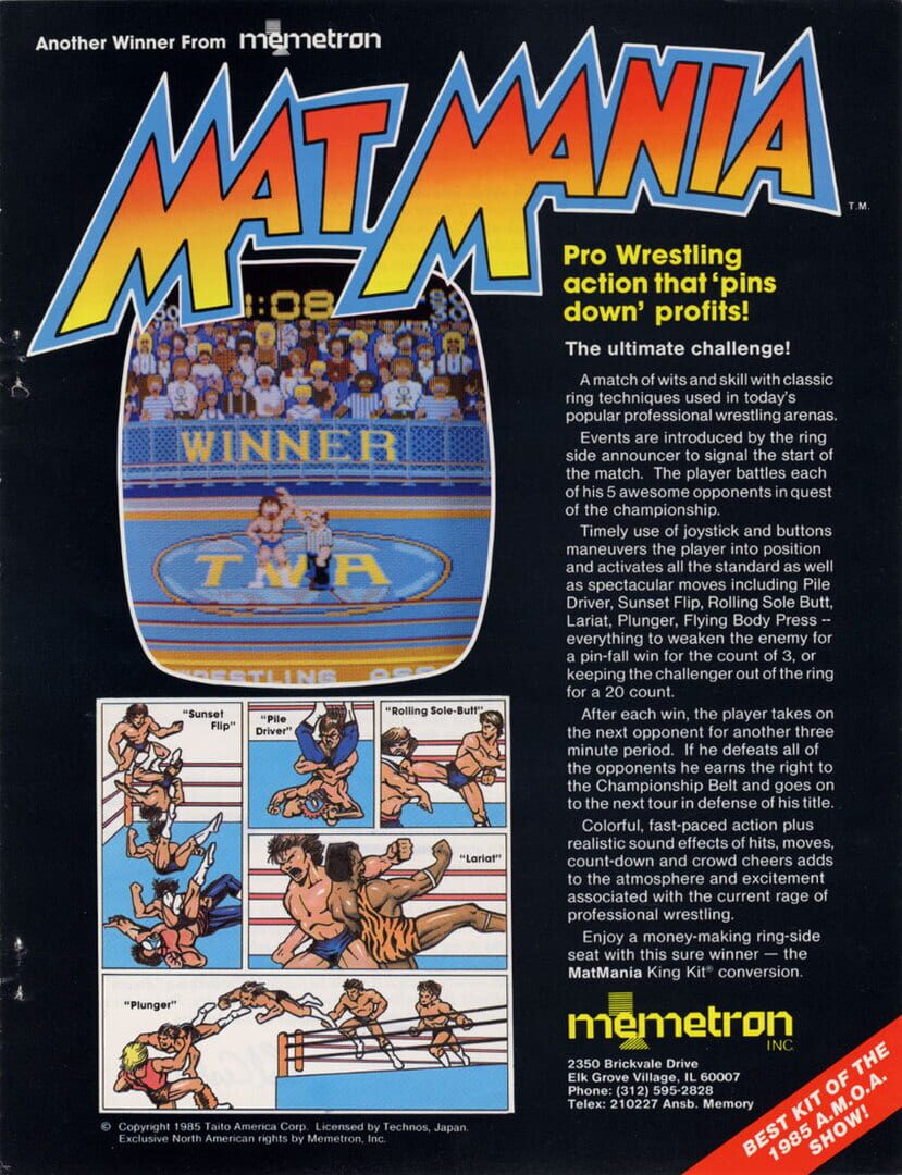 Capa de Mat Mania