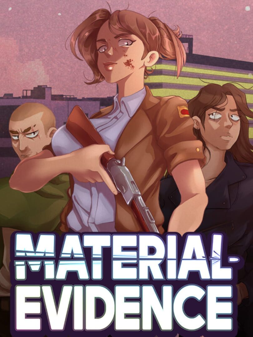 Copertina di Material Evidence