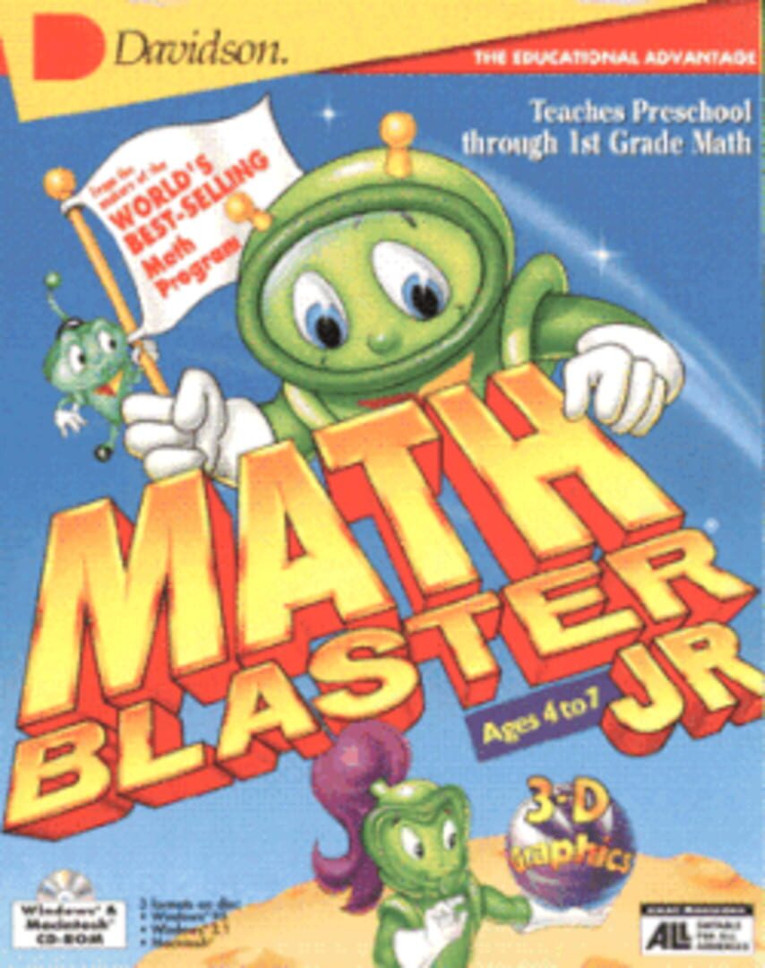 Couverture de Math Blaster Jr.