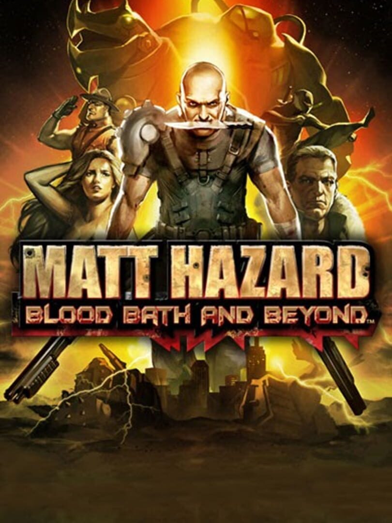 Capa de Matt Hazard: Blood Bath and Beyond