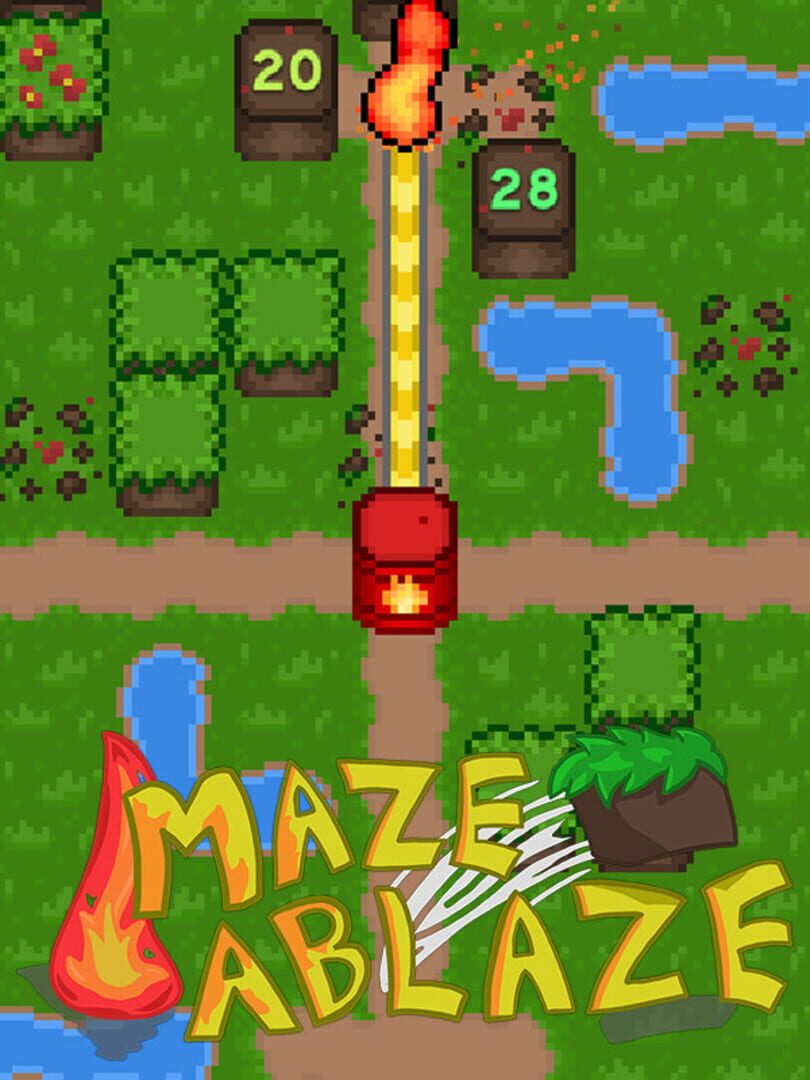 Capa de Maze Ablaze