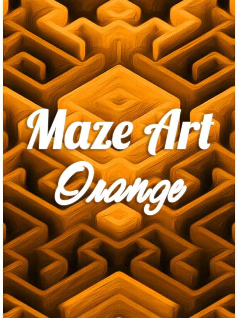 Maze Art: Orange カバー