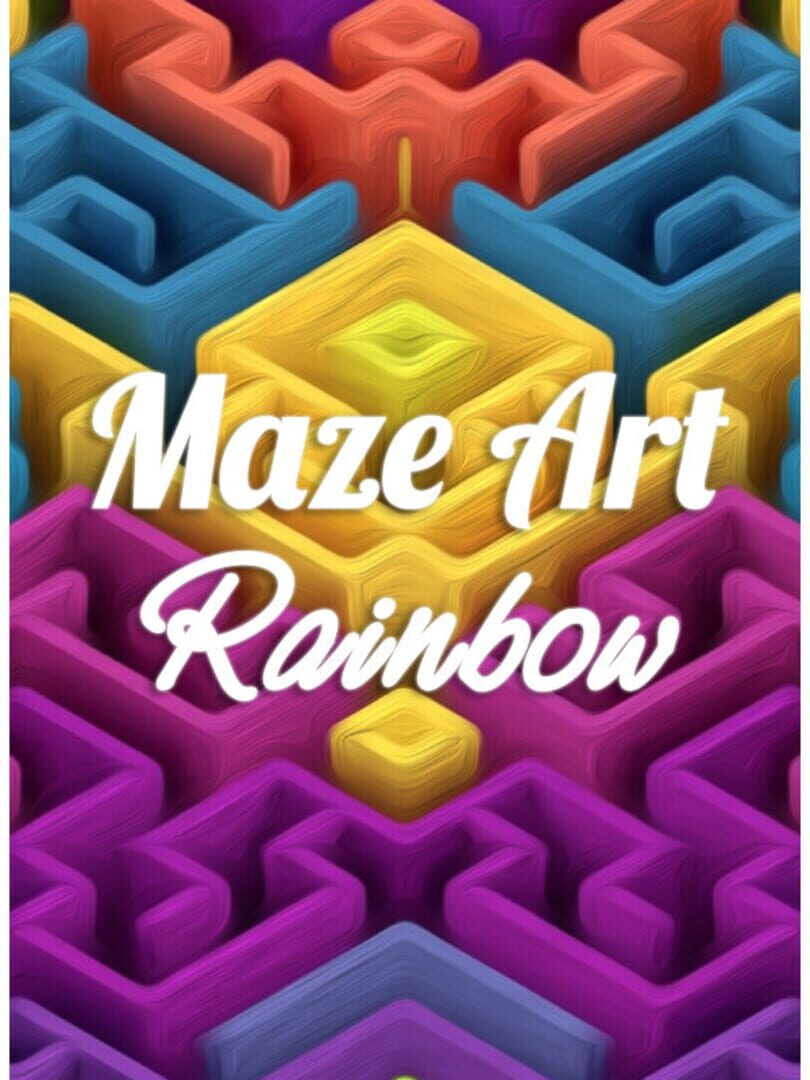 Capa de Maze Art: Rainbow