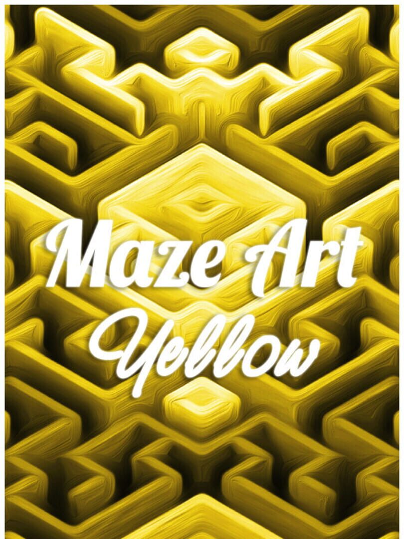 Maze Art: Yellow Kapağı
