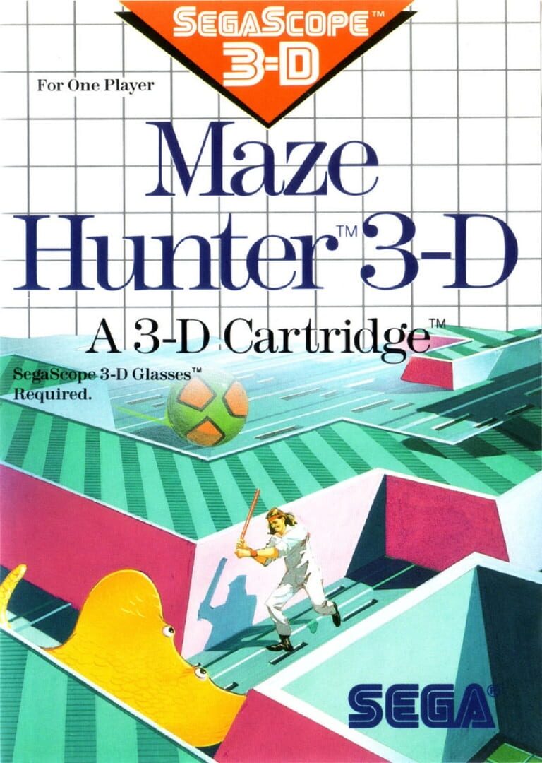 Maze Hunter 3-D Cover