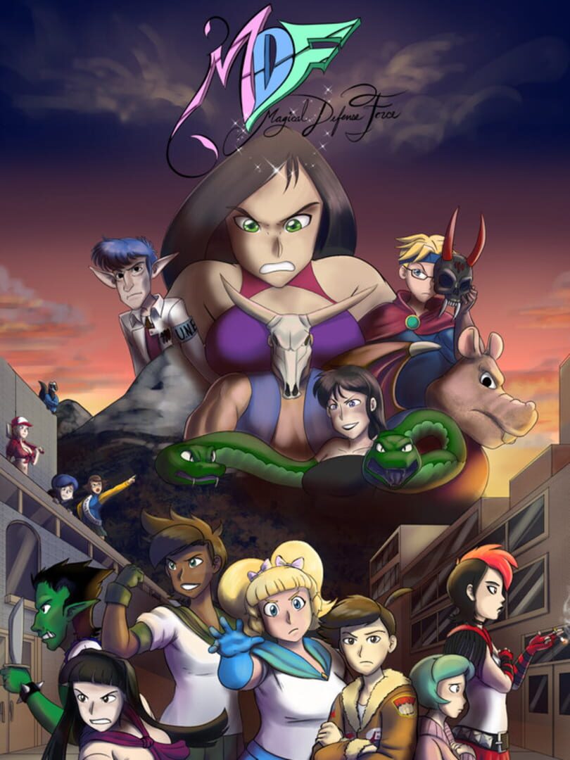 Couverture de MDF: Magical Defense Force