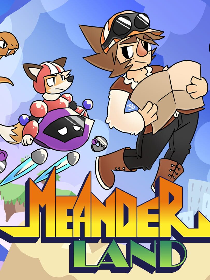 Capa de Meander Land