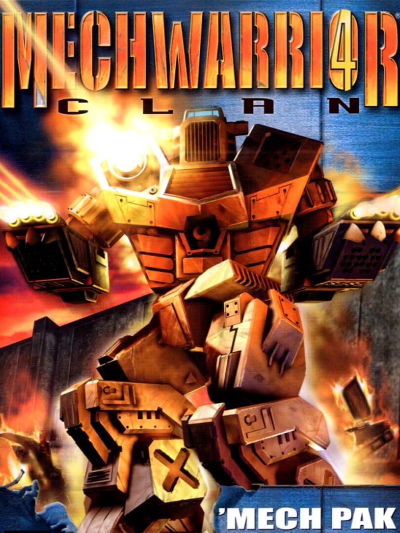 MechWarrior 4: Clan 'Mech Pak Cover