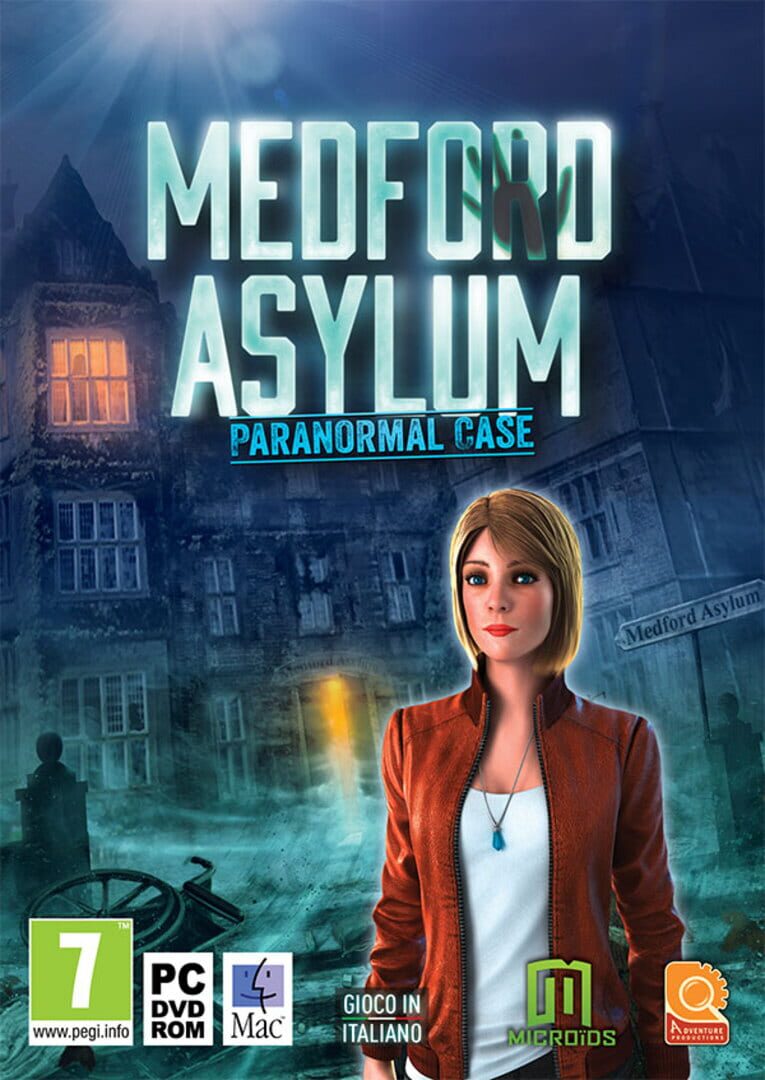 Medford Asylum: Paranormal Case Kapağı