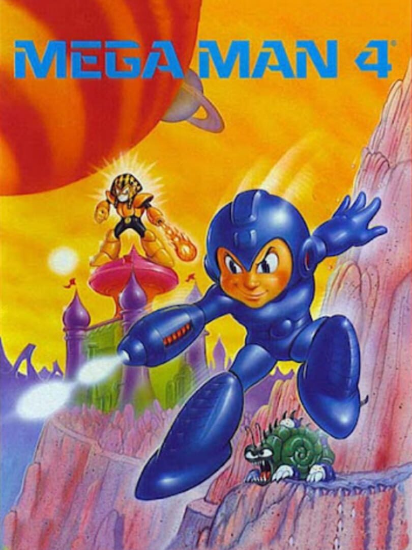 Portada de Mega Man 4