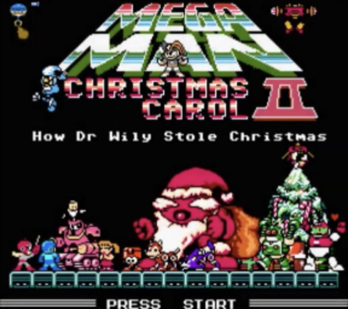 Mega Man Christmas Carol 2 カバー