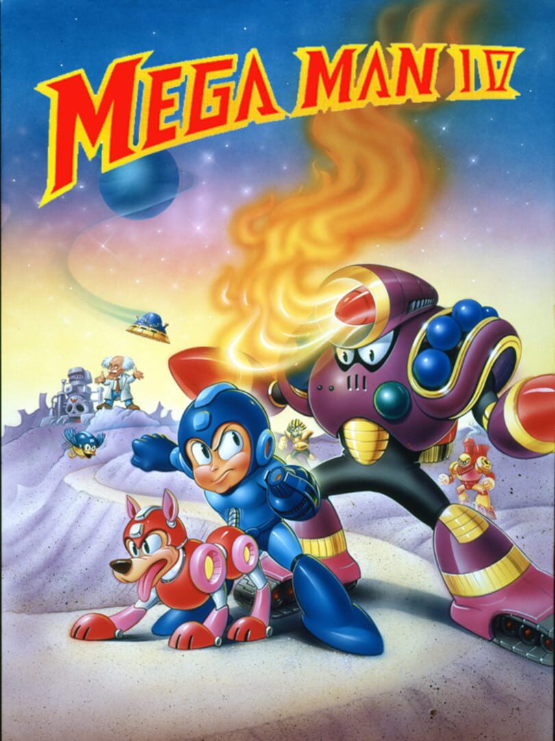 Copertina di Mega Man IV