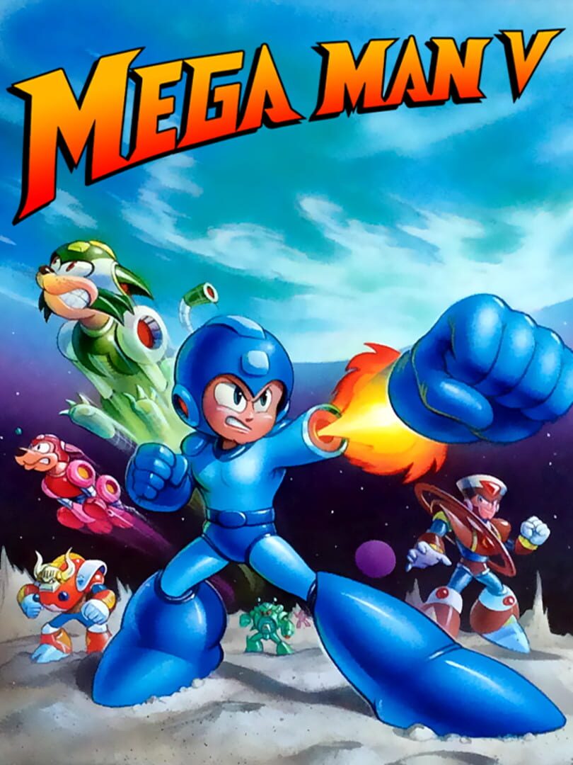 Mega Man V Cover