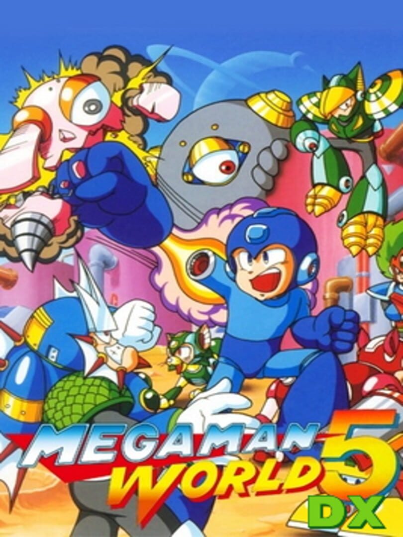 Couverture de Mega Man World 5 DX