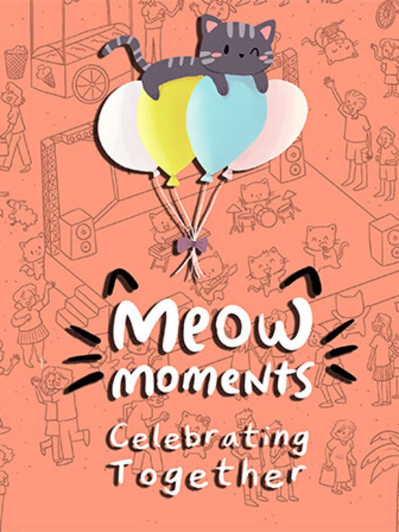 Copertina di Meow Moments: Celebrating Together