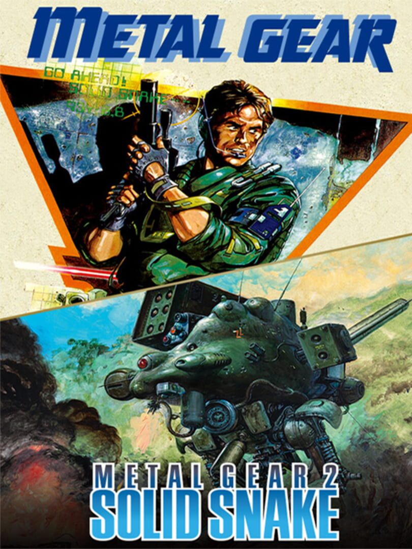 Metal Gear & Metal Gear 2: Solid Snake 커버