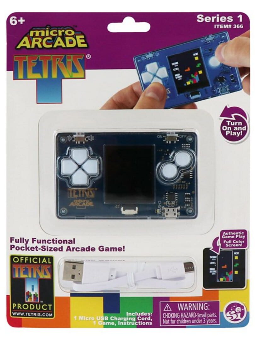 Micro Arcade Tetris Cover
