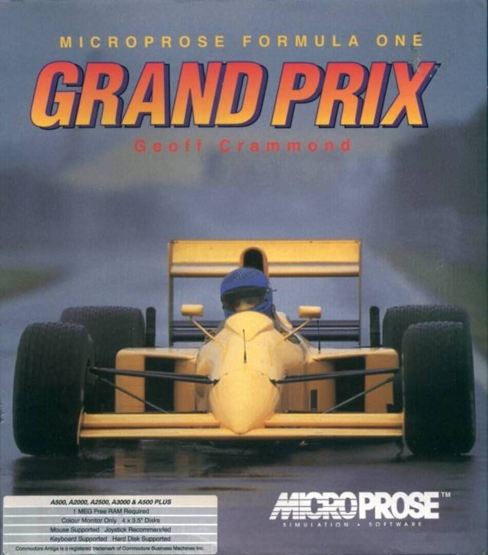 Copertina di MicroProse Formula One Grand Prix