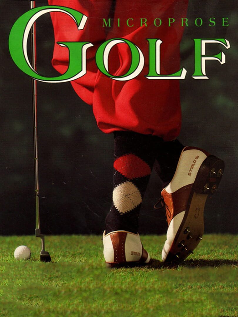 Capa de MicroProse Golf