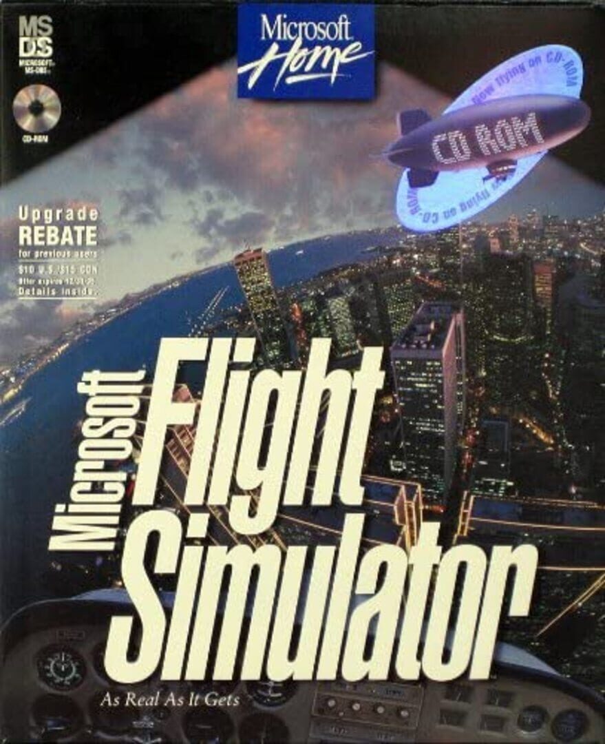 Couverture de Microsoft Flight Simulator 5.1
